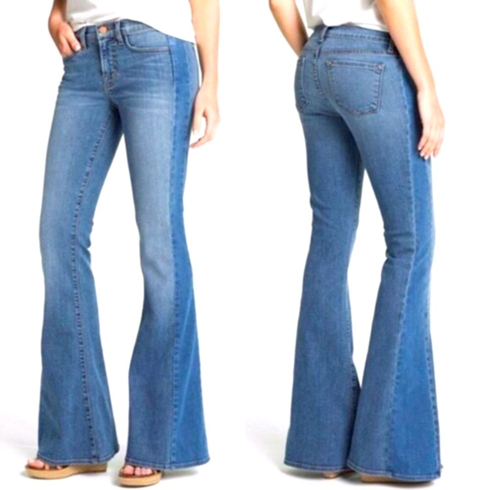 J Brand Flare Leg Denim Jeans